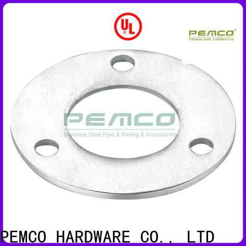 PEMCO Stainless Steel Top post base plate Suppliers for stair