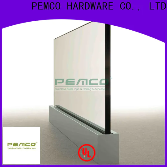 PEMCO Stainless Steel Top glass standoff company for balcony railings