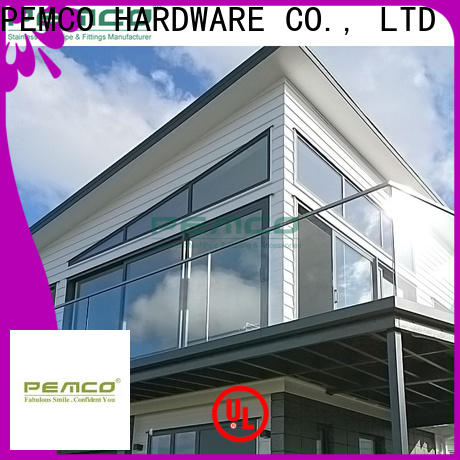 PEMCO Stainless Steel frameless railing manufacturers for balustrade