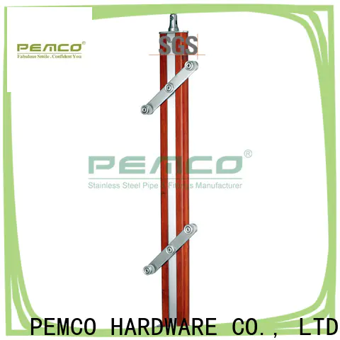 PEMCO Stainless Steel glass deck railing Supply for deck railings