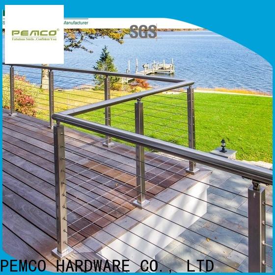 PEMCO Stainless Steel cable wire railing Supply for corridor