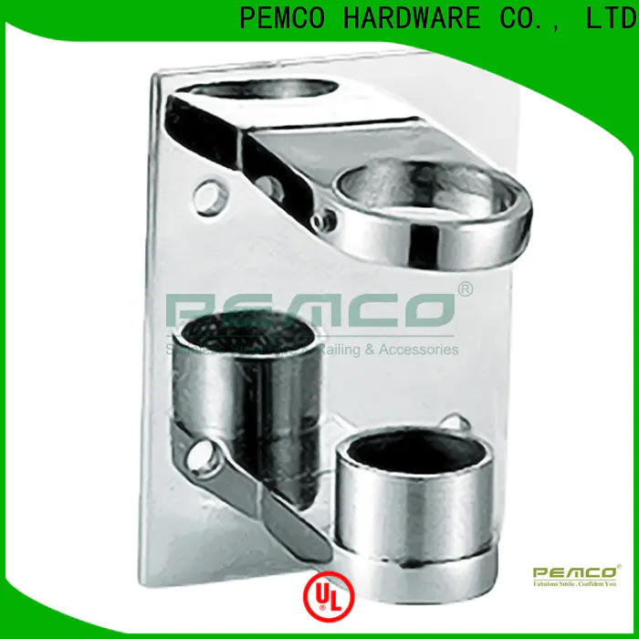 PEMCO Stainless Steel Top glass railing brackets for business for staircase