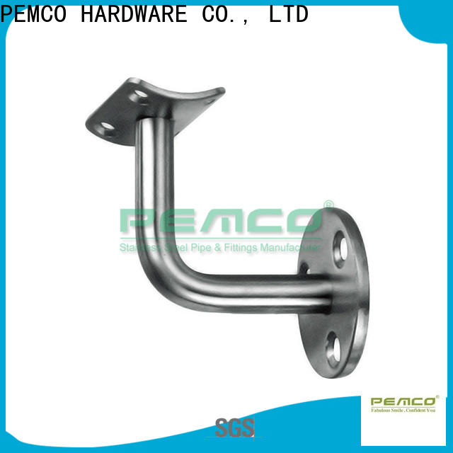 PEMCO Stainless Steel New handrail wall bracket Suppliers for balcony