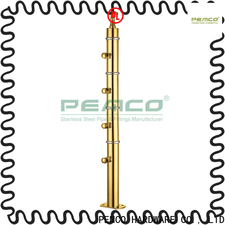 PEMCO Stainless Steel reliable stainless steel balustrade Supply for corridor