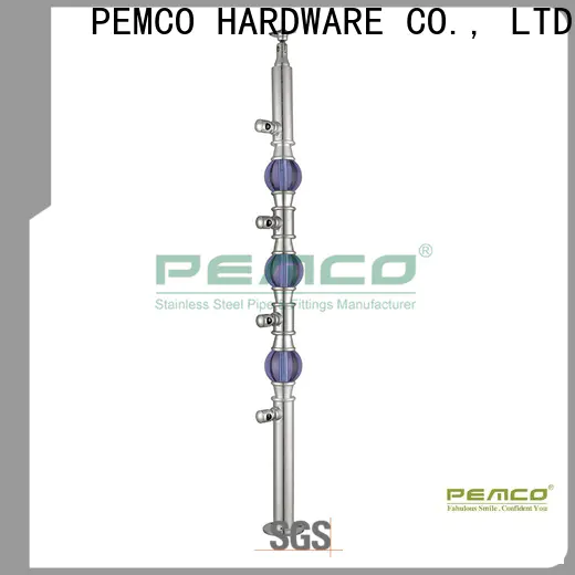 PEMCO Stainless Steel Custom stainless steel balustrade Supply for balcony