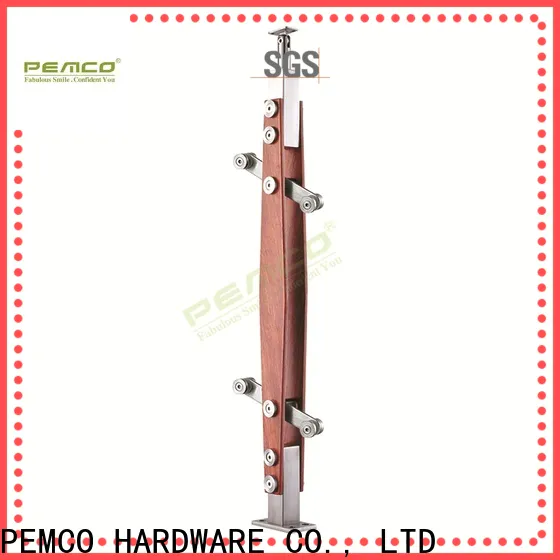 PEMCO Stainless Steel glass balcony railing Suppliers for handrails