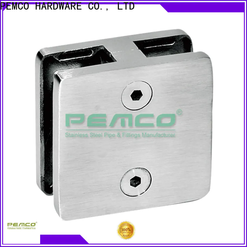 PEMCO Stainless Steel outstanding glass clip factory for staircase