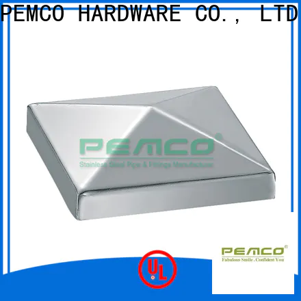 PEMCO Stainless Steel post end cap Supply for railing