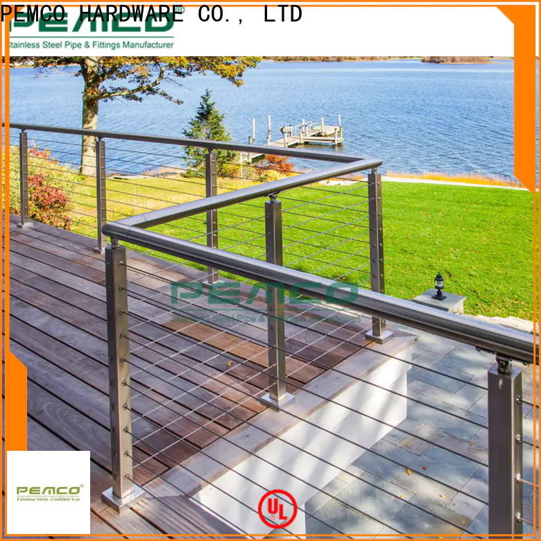 Best wire railing Supply for corridor