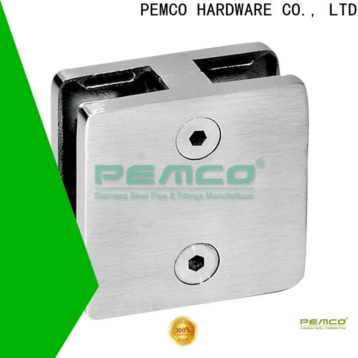 PEMCO Stainless Steel Wholesale glass holding clamp Suppliers for balustrade