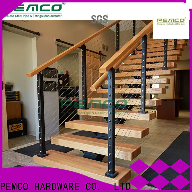 PEMCO Stainless Steel cable banister Supply for corridor