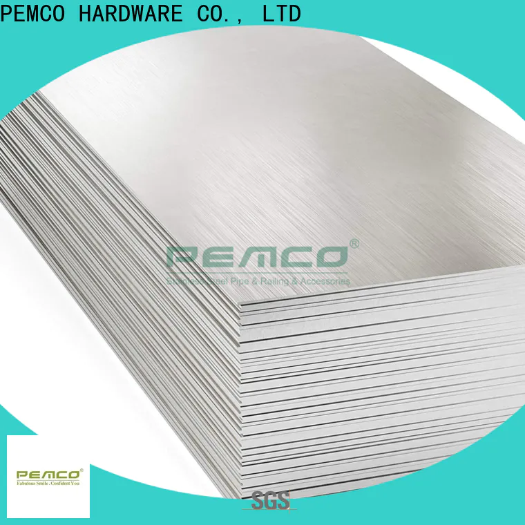 strong 304 stainless steel plate factory for terrace