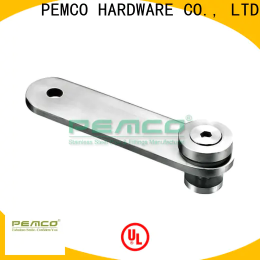 PEMCO Stainless Steel glass clamp fittings for business for balcony railings