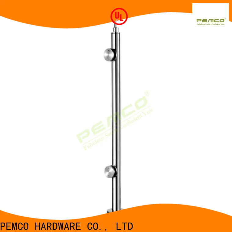 PEMCO Stainless Steel glass railing price Suppliers for handrails