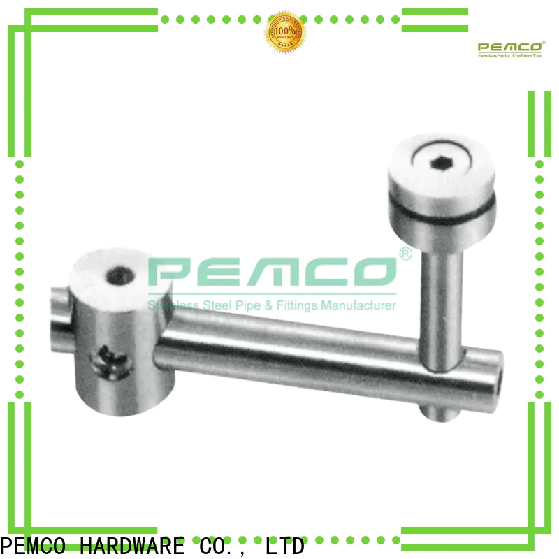 PEMCO Stainless Steel High-quality glass balustrade clamps manufacturers for staircase