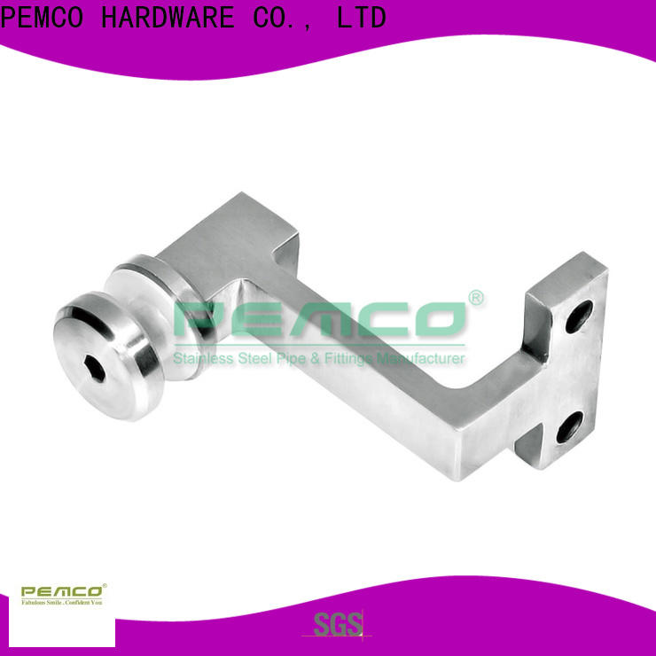 PEMCO Stainless Steel Latest glass connectors and clamps Suppliers for staircase
