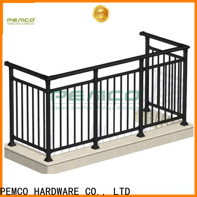 PEMCO Stainless Steel galvanized steel railing company for balcony