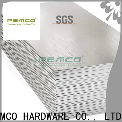 PEMCO Stainless Steel Custom decorative stainless steel sheets factory for handrail