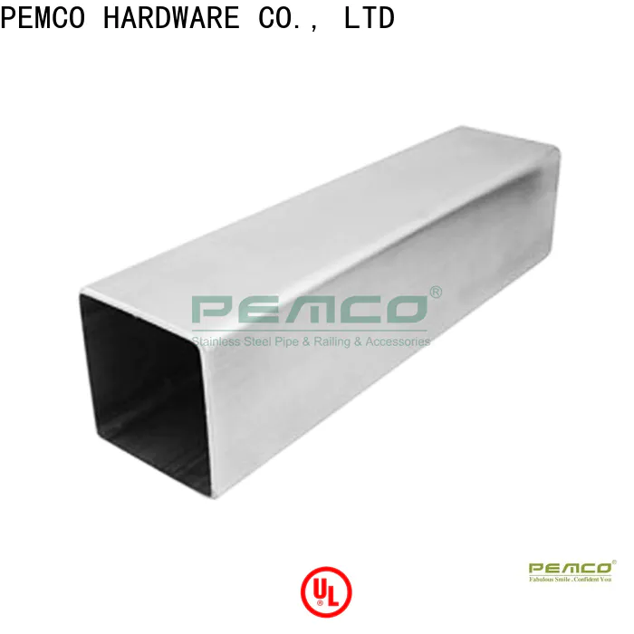 PEMCO Stainless Steel outstanding square ss pipe company for railing