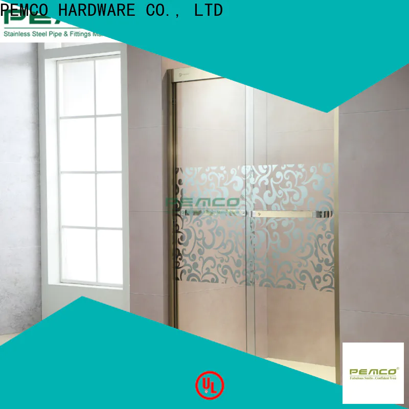 PEMCO Stainless Steel reliable pentagonal shower enclosure manufacturers for villa