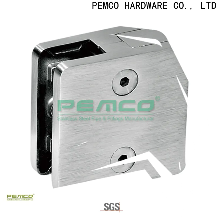 PEMCO Stainless Steel Wholesale glass holding clamp company for staircase