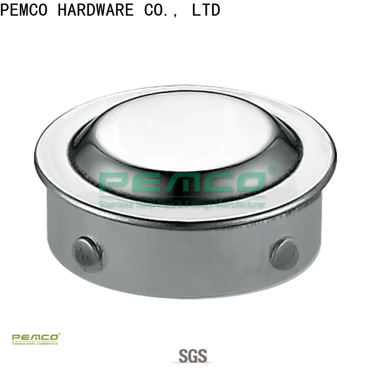 PEMCO Stainless Steel Top handrail end cap for business for stair