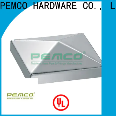 PEMCO Stainless Steel durable post end cap company for stair