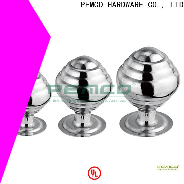 PEMCO Stainless Steel Top banister ball factory for corridor