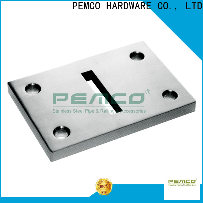 PEMCO Stainless Steel New stair railing base plate for business for terrace
