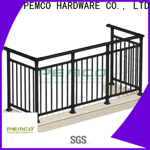 Latest galvanized pipe handrails Supply for railing