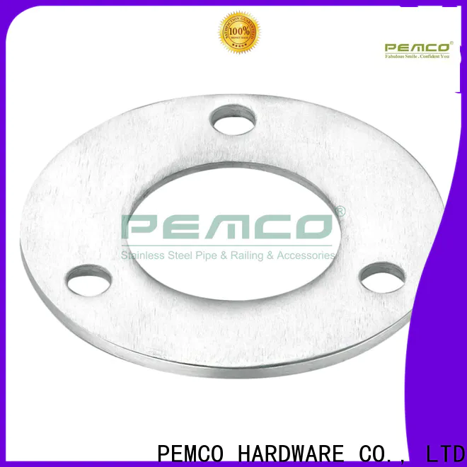 PEMCO Stainless Steel durable fence post base plate Suppliers for handrail