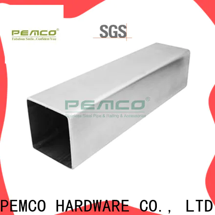 outstanding ss square pipe price Supply for balcony